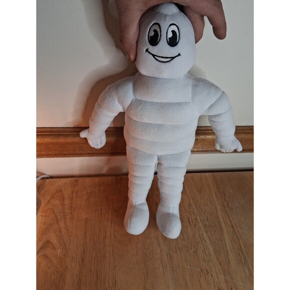 Michelin Man Bibendum Plush Toy – 12" Stuffed Doll – Official Logo Tag – Tire - Picture 2 of 5
